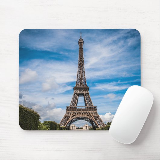 Beautiful Eiffel Tower Paris Frankreich Mousepad (Mit Mouse)