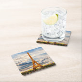 Beautiful Eiffel Tower Paris Frankreich Rechteckiger Pappuntersetzer (Vor Ort)