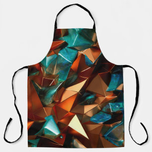 Beautiful, elegant, abstract background with metal schürze