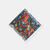 Beautiful Embroidered Horse Serviette (Ecke)