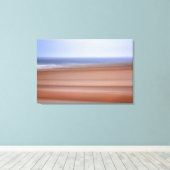 Beautiful Empty Beach Abstrakte Leinwand Art (Insitu (Holzboden))
