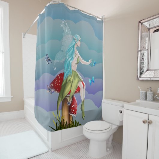Beautiful enchanted fairy duschvorhang (Beispiel)