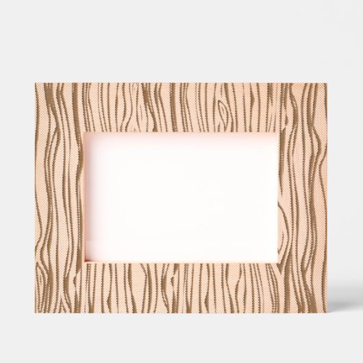 Beautiful Engraved Wood Frame Fits 5x7 Photos Perf Geätzte Rahmen (Vorderseite)