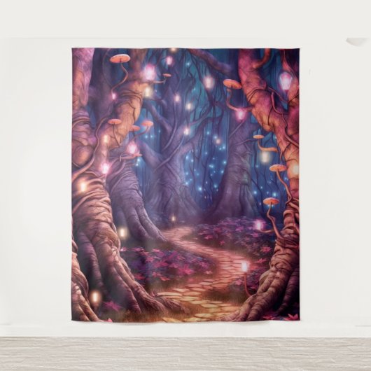 Beautiful Evening Wedding Backdrop Wandteppich (Vorderseite)