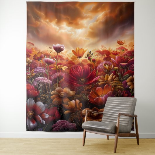 Beautiful Evening Wedding Backdrop Wandteppich (Beispiel)