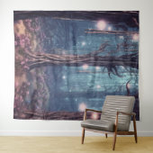 Beautiful Evening Wedding Backdrop Wandteppich (Beispiel (Horizontal))