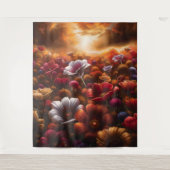 Beautiful Evening Wedding Backdrop Wandteppich (Vorderseite)