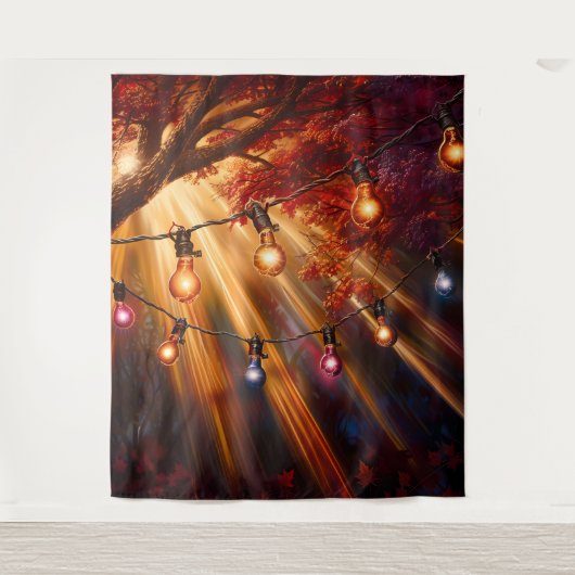 Beautiful Evening Wedding Backdrop Wandteppich (Vorderseite)