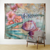 Beautiful Evening Wedding Backdrop Wandteppich (Beispiel (Horizontal))