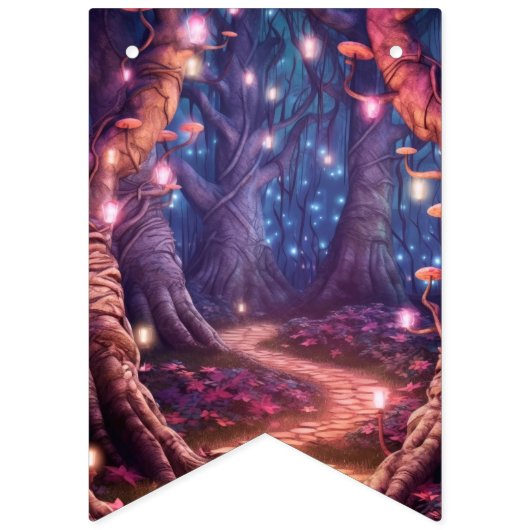 Beautiful Evening Wedding Backdrop Wimpelkette (Erste Fahne)