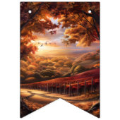 Beautiful Evening Wedding Backdrop Wimpelkette (Erste Fahne)