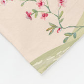 Beautiful exotic chinoiserie wallpaper. Hand drawn Fleecedecke (Ecke)