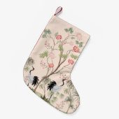 Beautiful exotic chinoiserie wallpaper. Hand Drawn Kleiner Weihnachtsstrumpf (Vorderansicht (hängend))