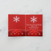 Beautiful Expressions Holiday Christmas Cards Feiertagskarte (Innenseite)