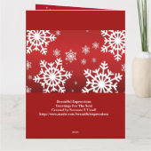 Beautiful Expressions - Holiday Greeting Cards Karte (Rückseite)