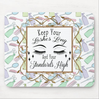 Beautiful Eyelashes Mouse Pad Mousepad