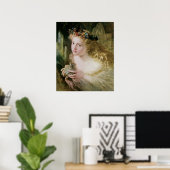 Beautiful Fairy Butterflies von Sophie Anderson Poster (Heimbüro)