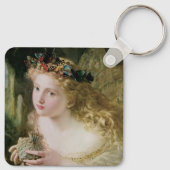 Beautiful Fairy Butterflies von Sophie Anderson Schlüsselanhänger (Rückseite)