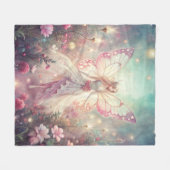 Beautiful Fairy in Garden Fleecedecke (Vorderseite (Horizontal))
