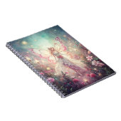 Beautiful Fairy in Garden Notizblock (Rechte Seite)