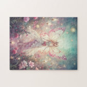 Beautiful Fairy in Garden Puzzle (Horizontal)