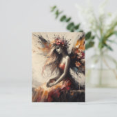 Beautiful Fairy Postkarte (Stehend Vorderseite)
