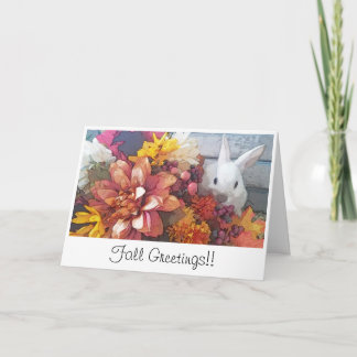 Beautiful Fall Greetings Card Karte