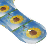 Beautiful Fall Sunflower Glistens Schneidebrett (Ecke)