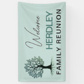 Beautiful Family tree Family Reunion Banner (Vertikal)