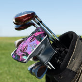 Beautiful Fantasy Demon Elf Anime Girl Golf Headcover (In Situ)