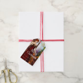 Beautiful Fantasy Elf Frohe Weihnachtsgeschenk Tag Geschenkanhänger (Mit Garn)