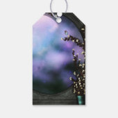 Beautiful Fantasy Elf Frohe Weihnachtsgeschenk Tag Geschenkanhänger (Rückseite)