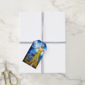 Beautiful Fantasy Elf Frohe Weihnachtsgeschenk Tag Geschenkanhänger (Mit Garn)