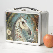 Beautiful Fantasy Horse Metall Brotdose (Beispiel)