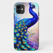 Beautiful Fantasy Peacock Case-Mate iPhone Hülle (Rückseite)