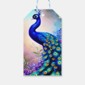 Beautiful Fantasy Peacock Geschenkanhänger (Vorderseite)
