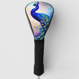 Beautiful Fantasy Peacock Golf Headcover