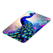 Beautiful Fantasy Peacock Magnet (Linke Seite)