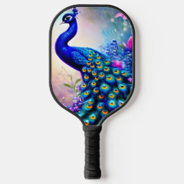 Beautiful Fantasy Peacock Pickleball Schläger
