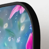 Beautiful Fantasy Peacock Pickleball Schläger (Linke Seite)