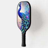 Beautiful Fantasy Peacock Pickleball Schläger (Links)