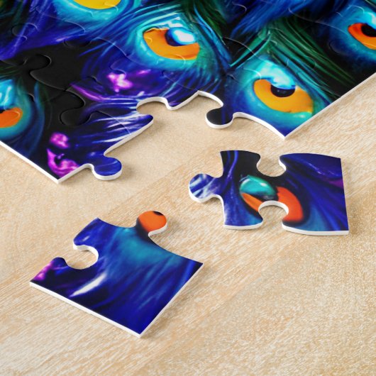 Beautiful Fantasy Peacock Puzzle (Seite)