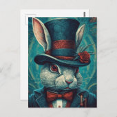 Beautiful Fantasy Rabbit Postkarte (Vorne/Hinten)