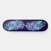 Beautiful Feathers Skateboard - Custom Colors (Horizontal)
