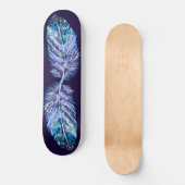 Beautiful Feathers Skateboard - Custom Colors (Vorderseite)