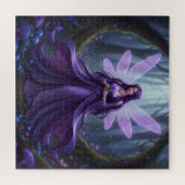 Beautiful February Amethyst Fairy Puzzle (Horizontal)