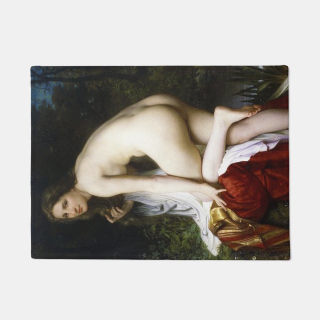 Beautiful Female Bather (von Bouguereau) Fußmatte (Vorderseite)