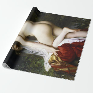 Beautiful Female Bather (von Bouguereau) Geschenkpapier