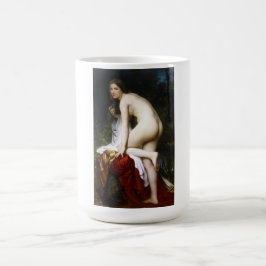 Beautiful Female Bather (von Bouguereau) Kaffeetasse