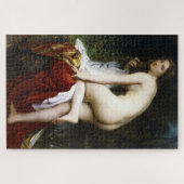 Beautiful Female Bather (von Bouguereau) Puzzle (Horizontal)